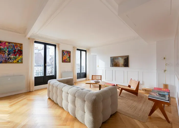 Daire Le Marais - Iconic Penthouse With Balcony